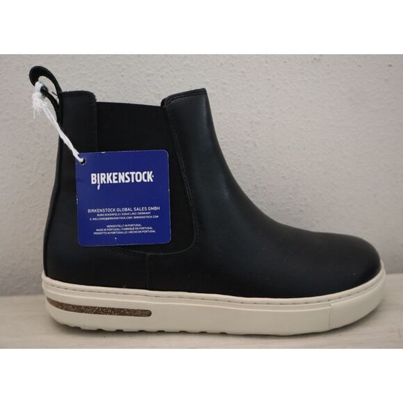 Birkenstock 1028473 Women's Sz 8 Black Leather Bend Chelsea Ankle Booties - Picture 6 of 14